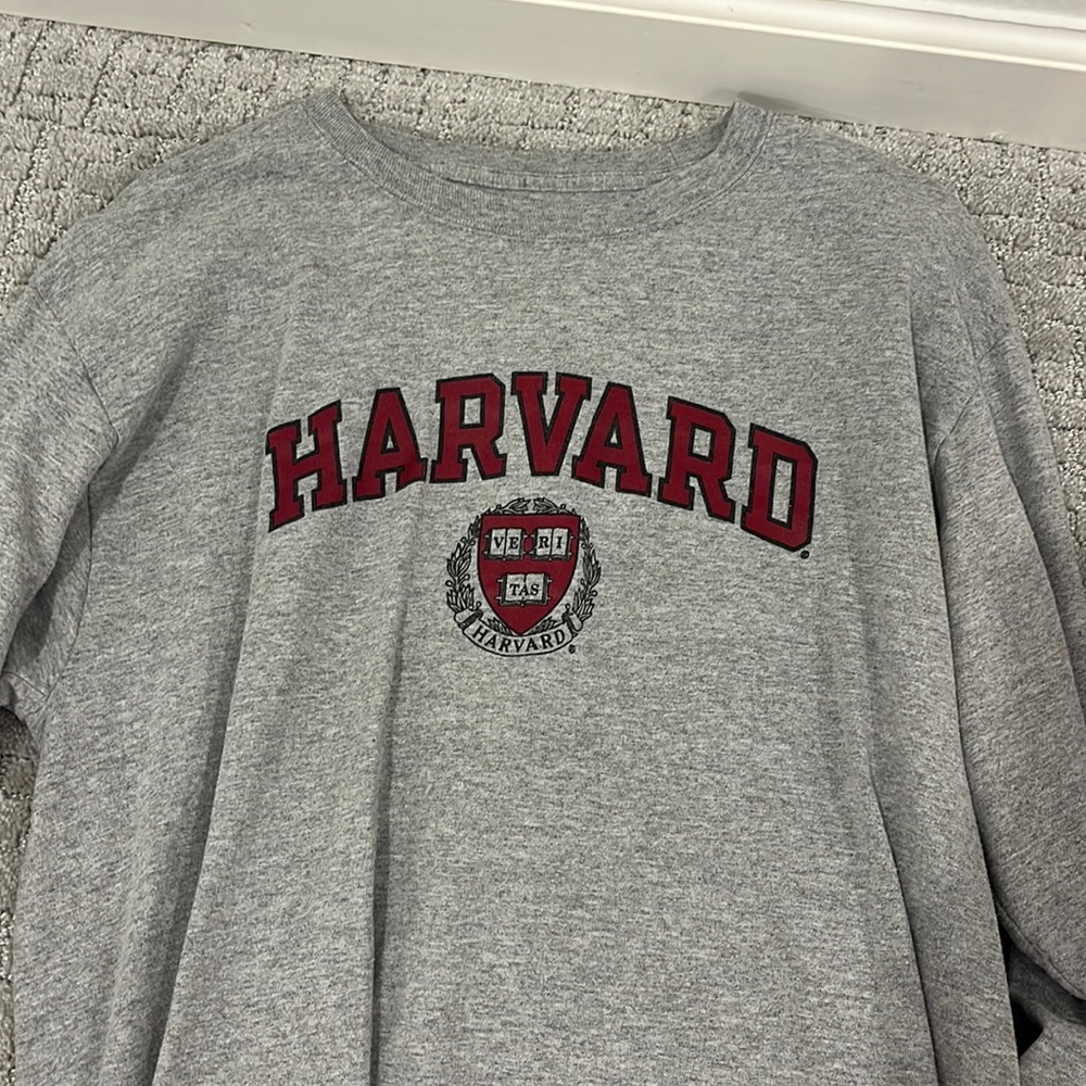 Harvard Champion Brand Long Sleeve T-shirt